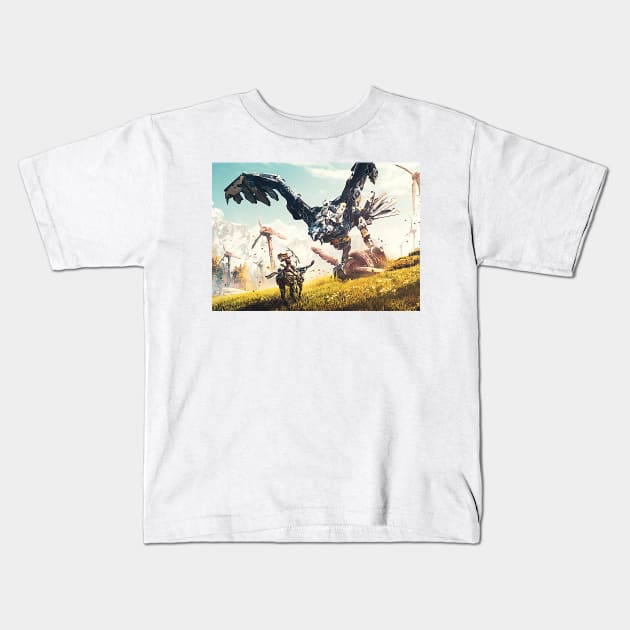 Horizon Kids T-Shirt by TeEmporium